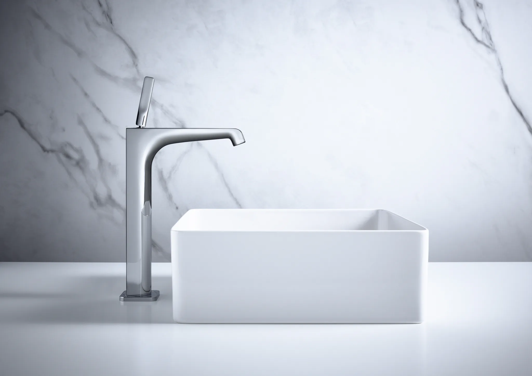 Hansgrohe AXOR Citterio E Einhebel-Waschtischmischer 250 mit Pingriff, Chrom Hansgrohe AXOR Citterio E Einhebel-Waschtischmischer 250 mit Pingriff, Chrom