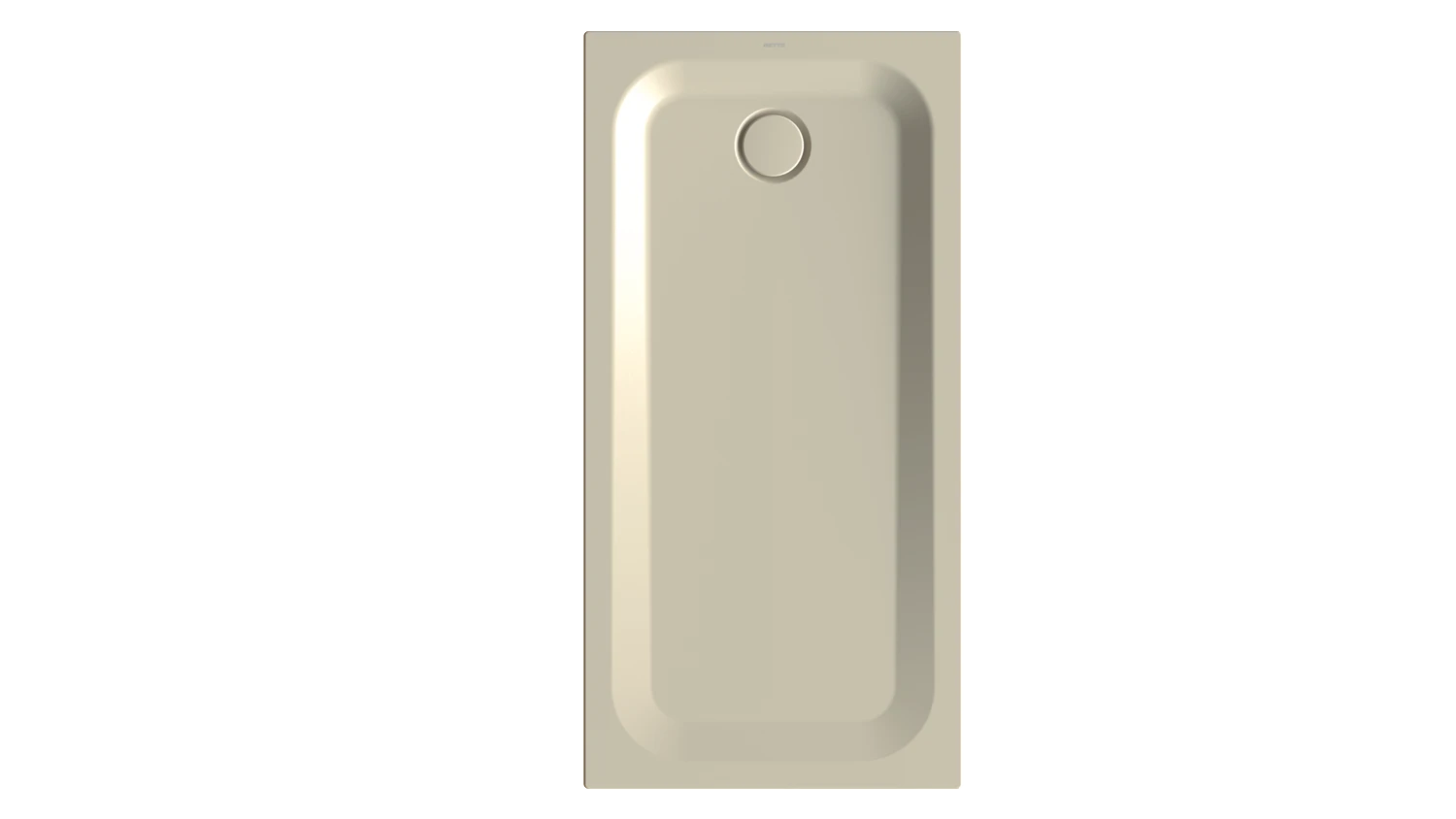 Bette rechteck Duschwanne „BetteUltra“ 1400 × 700 mm mit BetteAntirutsch Pro, ohne Oberflächenveredelung, ohne Wannenträger, in Beige