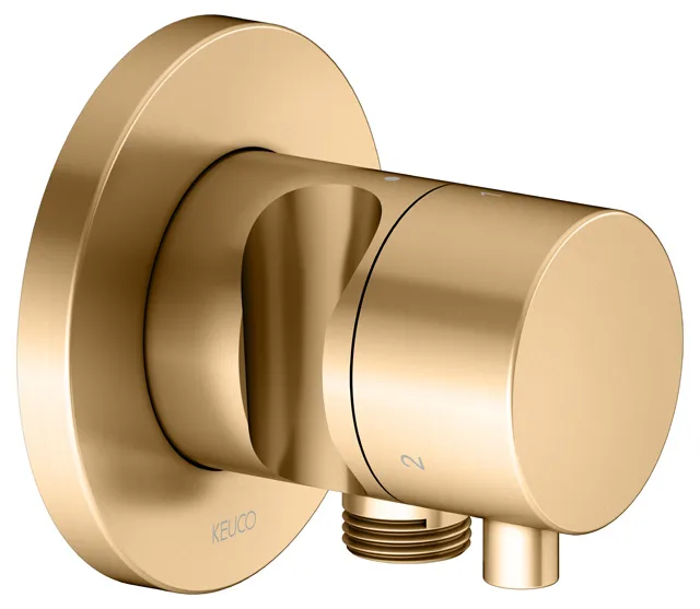 IXMO 3-Wege Umstellventil UP DN15 IXMO Comfort, rund Messing gebürstet IXMO 3-Wege Umstellventil UP DN15 IXMO Comfort, rund Messing gebürstet