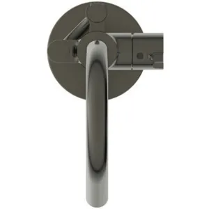 freistehende Badewannenarmatur Joy mit Stick-Handbrause Ausladung 190mm Brushed Gold