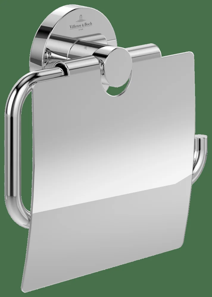 Villeroy & Boch Elements - Tender Toilettenpapierhalter mit Deckel TVA151013000 Chrom Villeroy & Boch Elements - Tender Toilettenpapierhalter mit Deckel TVA151013000 Chrom