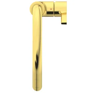 Ideal Standard Küchenarmatur Gusto Brushed Gold, Ausladung 241 mm, 2-Funktions-Brause, Einhebelbedienung Ideal Standard Küchenarmatur Gusto Brushed Gold, Ausladung 241 mm, 2-Funktions-Brause, Einhebelbedienung