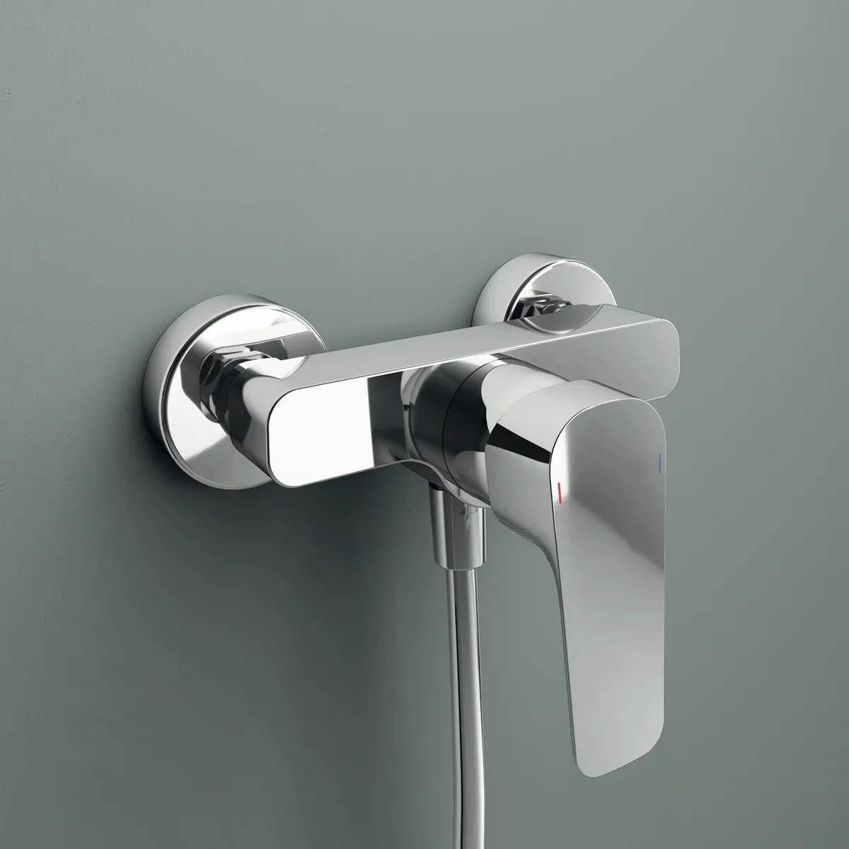 Brausearmatur Aufputz Ceraplan III, Ausladung 54mm, Chrom Brausearmatur Aufputz Ceraplan III, Ausladung 54mm, Chrom
