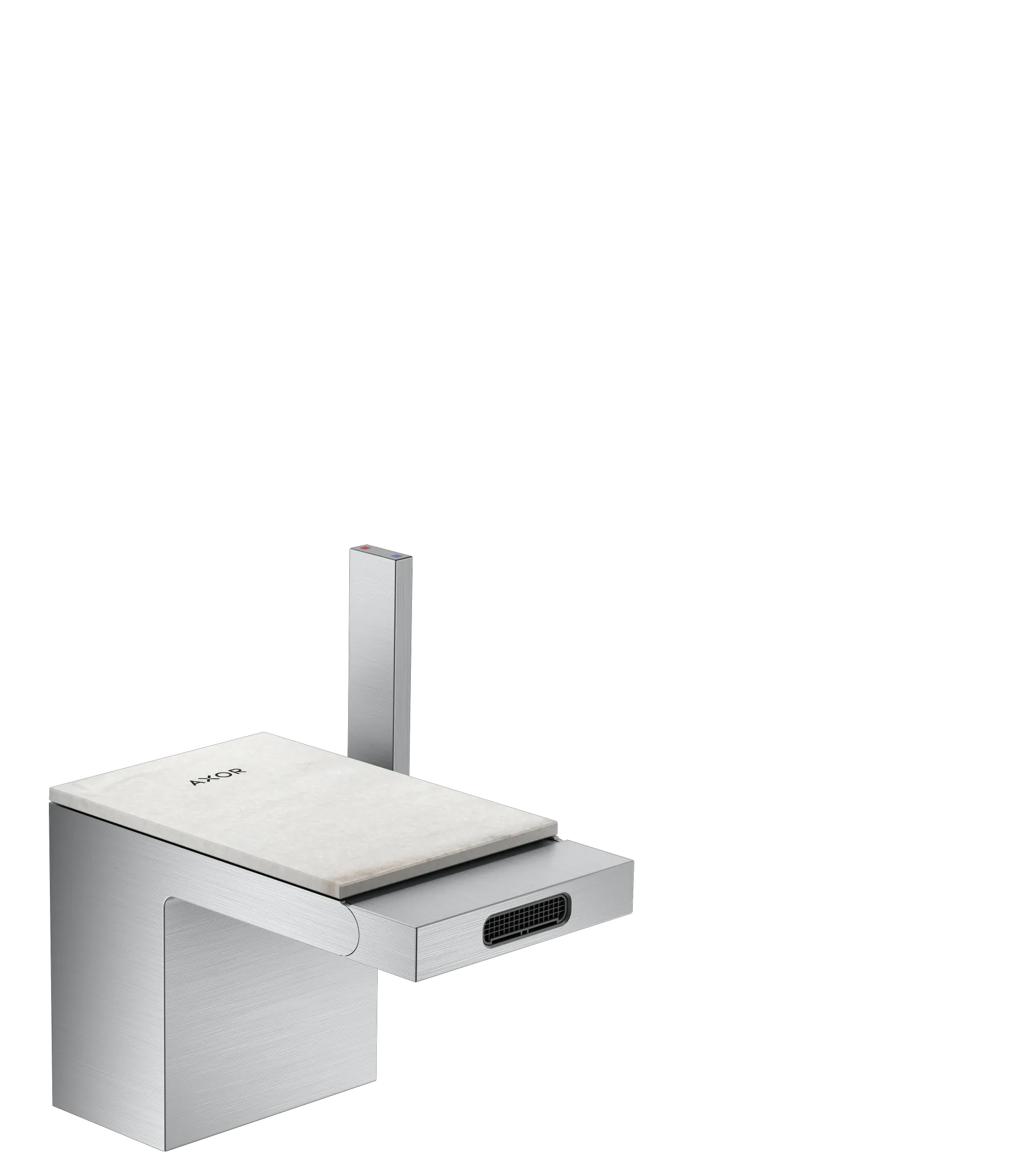 Hansgrohe AXOR MyEdition Mischer Platte 117 mm Marmor Lasa Covelano Vena Oro Hansgrohe AXOR MyEdition Mischer Platte 117 mm Marmor Lasa Covelano Vena Oro