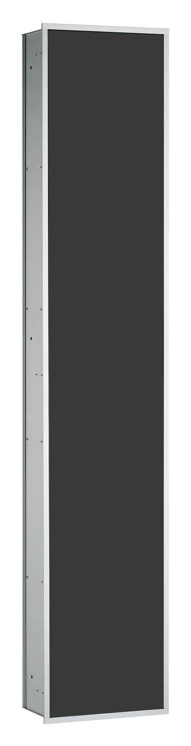emco Schrank-Modul „asis module 300“ 31,4 × 158,4 × 15,3 cm in aluminium (silber, matt) / schwarz