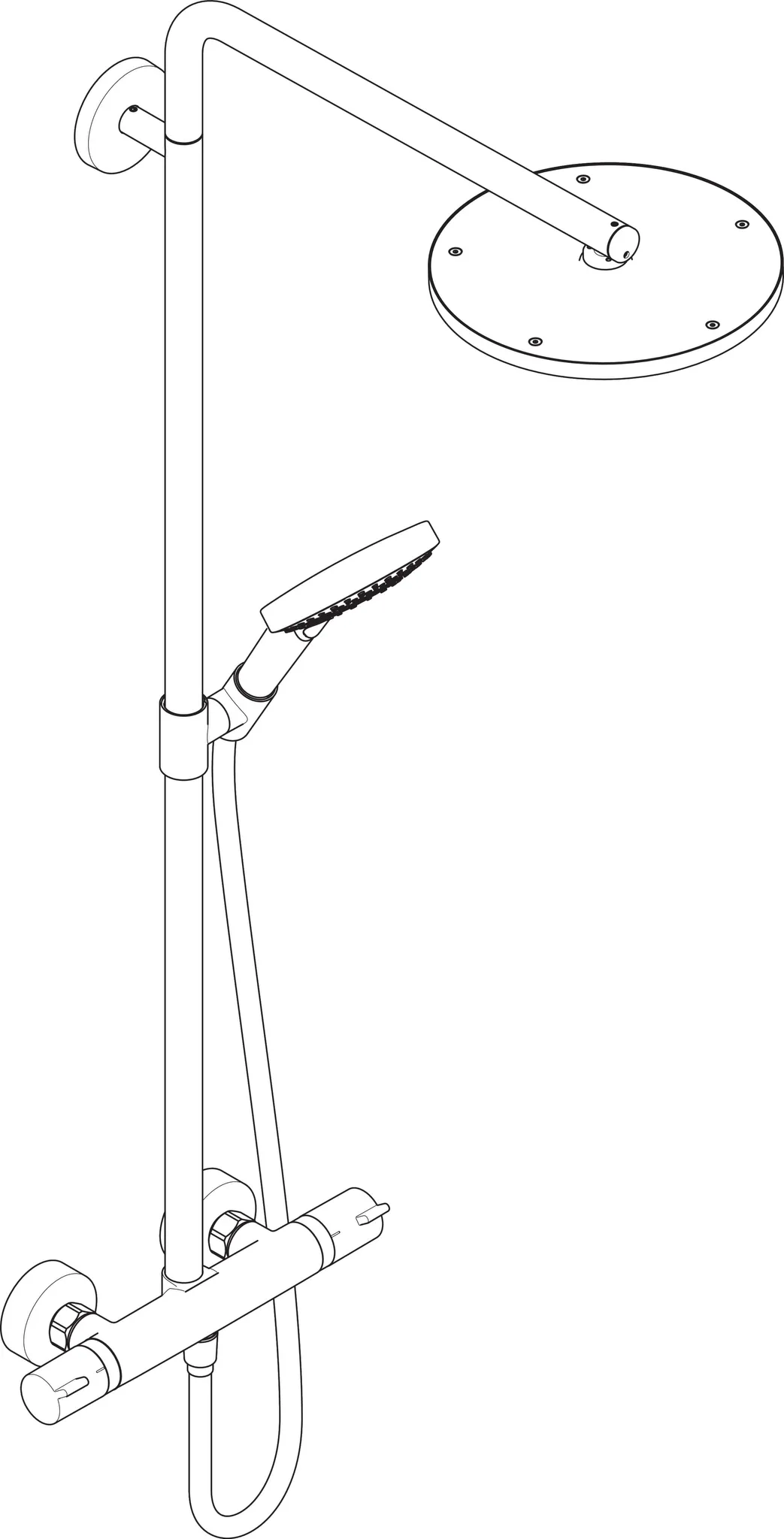 Hansgrohe Duschsystem „Raindance S“