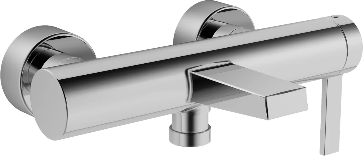 HansaLOFT Einhebelmischer Wafü und Brausebatterie HansaLOFT 5770 Ausladung 162 mm DN15 Chrom