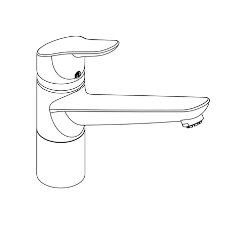 Kludi OBJEKTA Spültisch-EHM DN 10 Niederdruck chrom