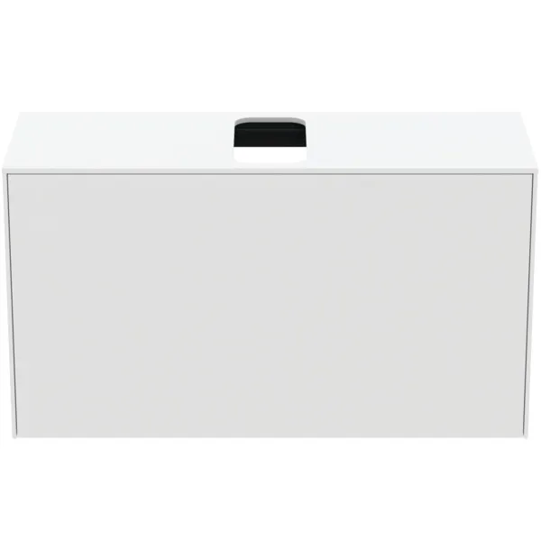 Ideal Standard Waschtischunterschrank „Conca“ 100,2 × 55 × 37,3 cm Weiß matt lackiert