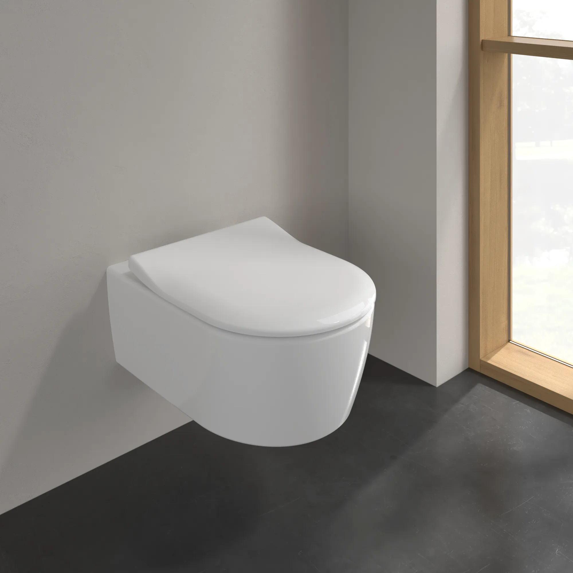 WC-Sitz SlimSeat „Avento“ in Weiß Alpin, Quick Release, Soft Closing WC-Sitz SlimSeat „Avento“ in Weiß Alpin, Quick Release, Soft Closing