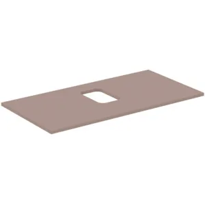 Ideal Standard Waschtischplatte i.life B, 1002x507x18 mm, Greige matt Ideal Standard Waschtischplatte i.life B, 1002x507x18 mm, Greige matt