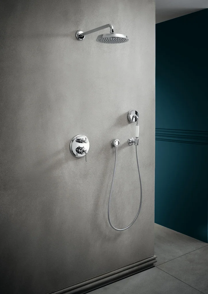 Hansgrohe AXOR Montreux Thermostat Unterputz, Chrom, 1 Verbraucher, Keramikventil 90°, max. Durchflussmenge 25 l/min bei 3 bar, min./max. Betriebsdruck 1/10 bar, einstellbare Temperaturbegrenzung, Rückflussverhinderer, Schalldämpfer, Anschlussart Grundkö Hansgrohe AXOR Montreux Thermostat Unterputz, Chrom, 1 Verbraucher, Keramikventil 90°, max. Durchflussmenge 25 l/min bei 3 bar, min./max. Betriebsdruck 1/10 bar, einstellbare Temperaturbegrenzung, Rückflussverhinderer, Schalldämpfer, Anschlussart Grundkö