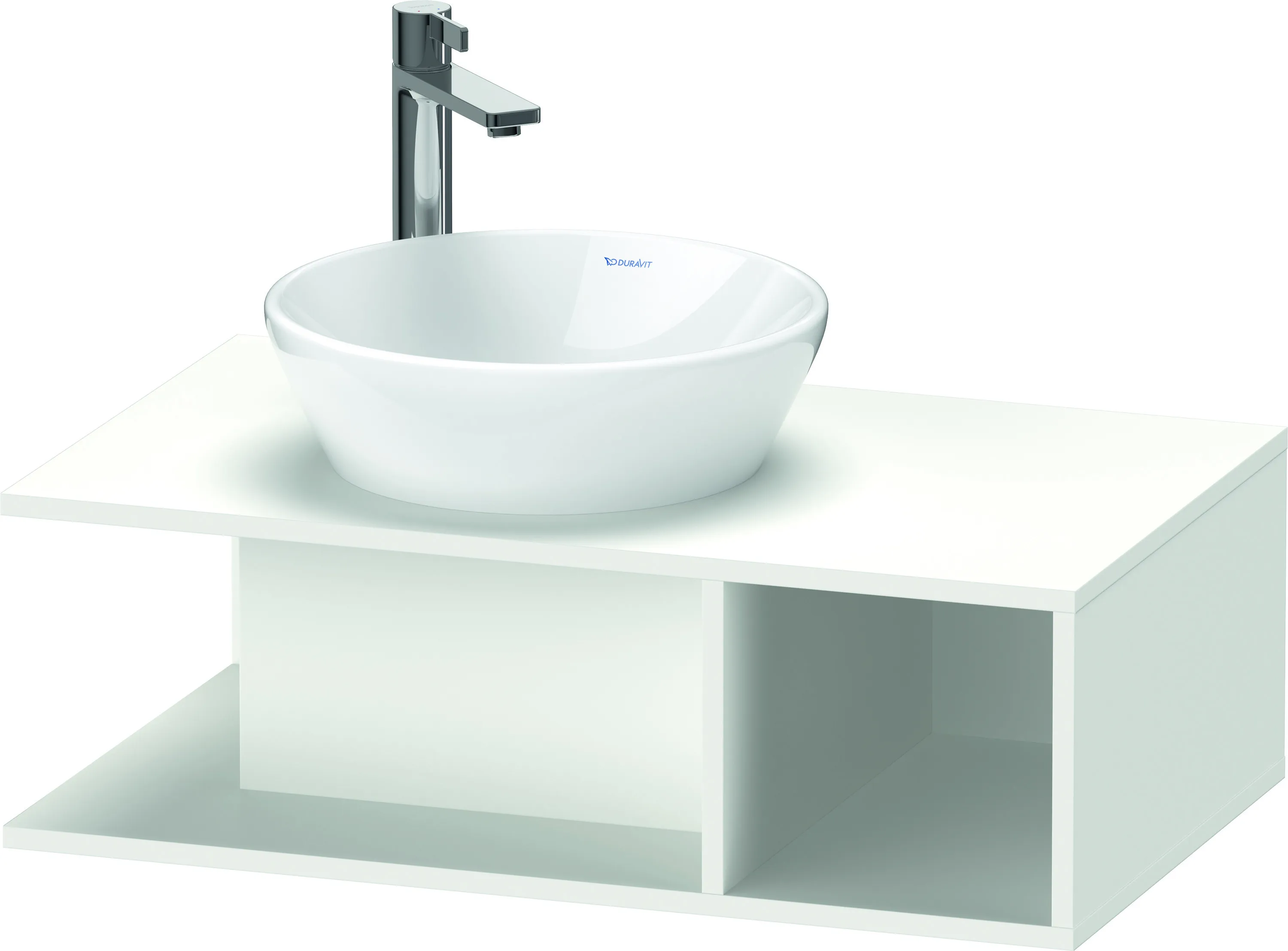 Duravit Waschtischunterschrank wandhängend „D-Neo“ 80 × 26 × 48 cm Weiß Matt Duravit Waschtischunterschrank wandhängend „D-Neo“ 80 × 26 × 48 cm Weiß Matt