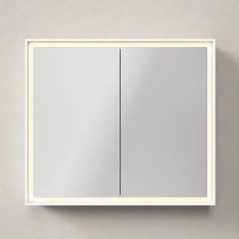 Duravit Spiegelschrank Version: Sensor „L-Cube“ 80 × 70 × 15,5 cm Duravit Spiegelschrank Version: Sensor „L-Cube“ 80 × 70 × 15,5 cm