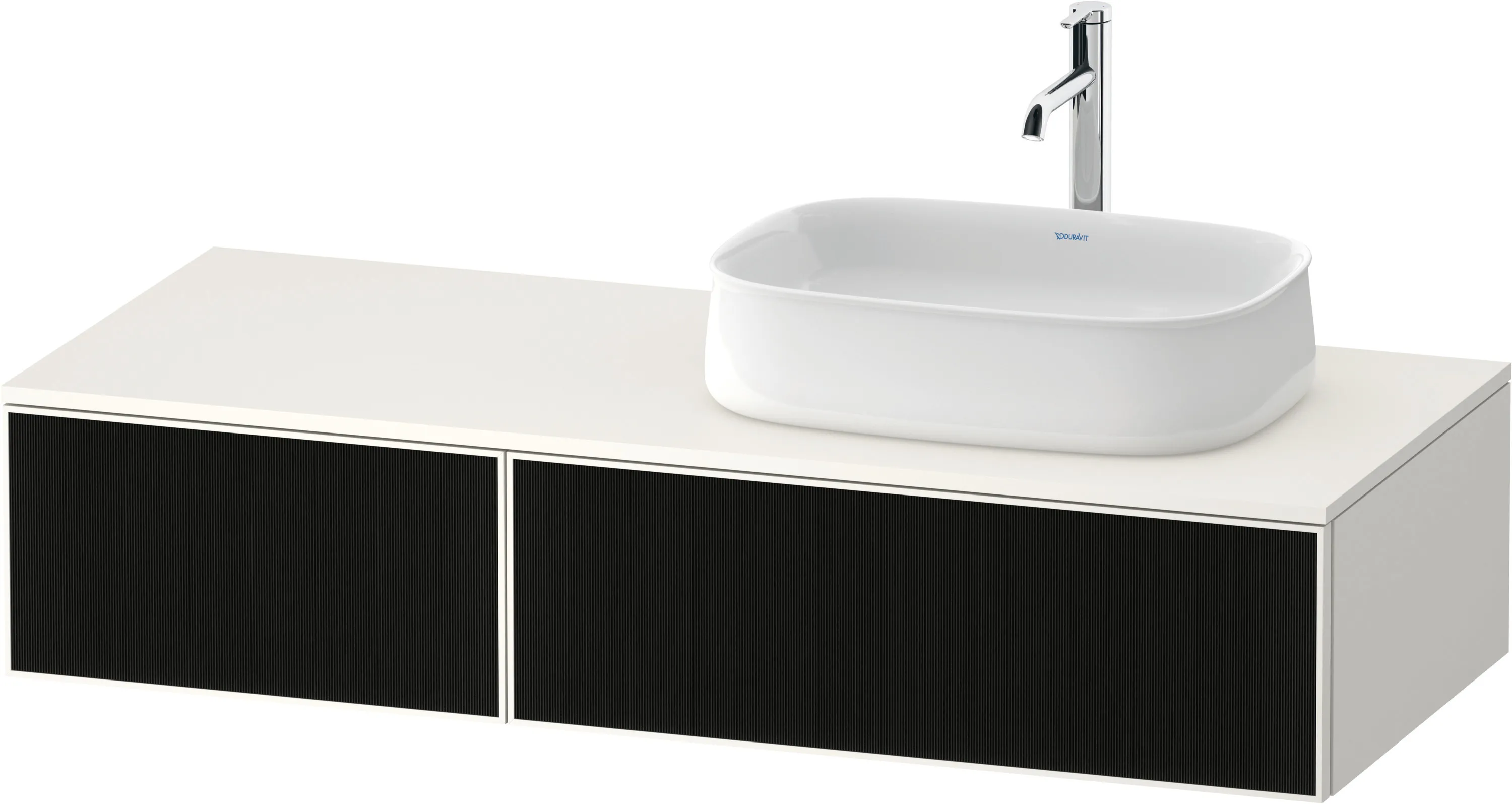 Duravit Waschtischunterschrank wandhängend „Zencha“ 130 × 28,1 × 55 cm