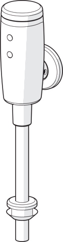 Urinalsteuerung ELECTRA 0944 6V Bluetooth Ausladung 81mm gerade DN15 Chrom Urinalsteuerung ELECTRA 0944 6V Bluetooth Ausladung 81mm gerade DN15 Chrom