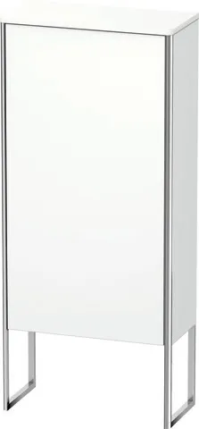 Duravit Halbhochschrank „XSquare“ 50 × 113,6 × 23,6 cm Weiß Supermatt