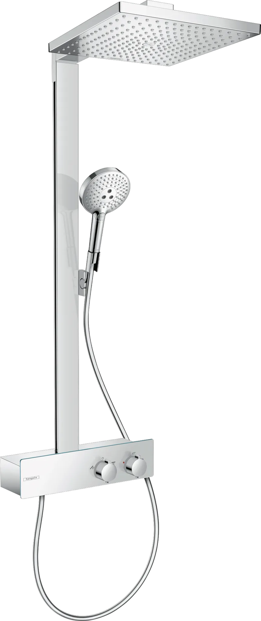 Showerpipe Raindance E 300 1jet 350 ST chrom Showerpipe Raindance E 300 1jet 350 ST chrom