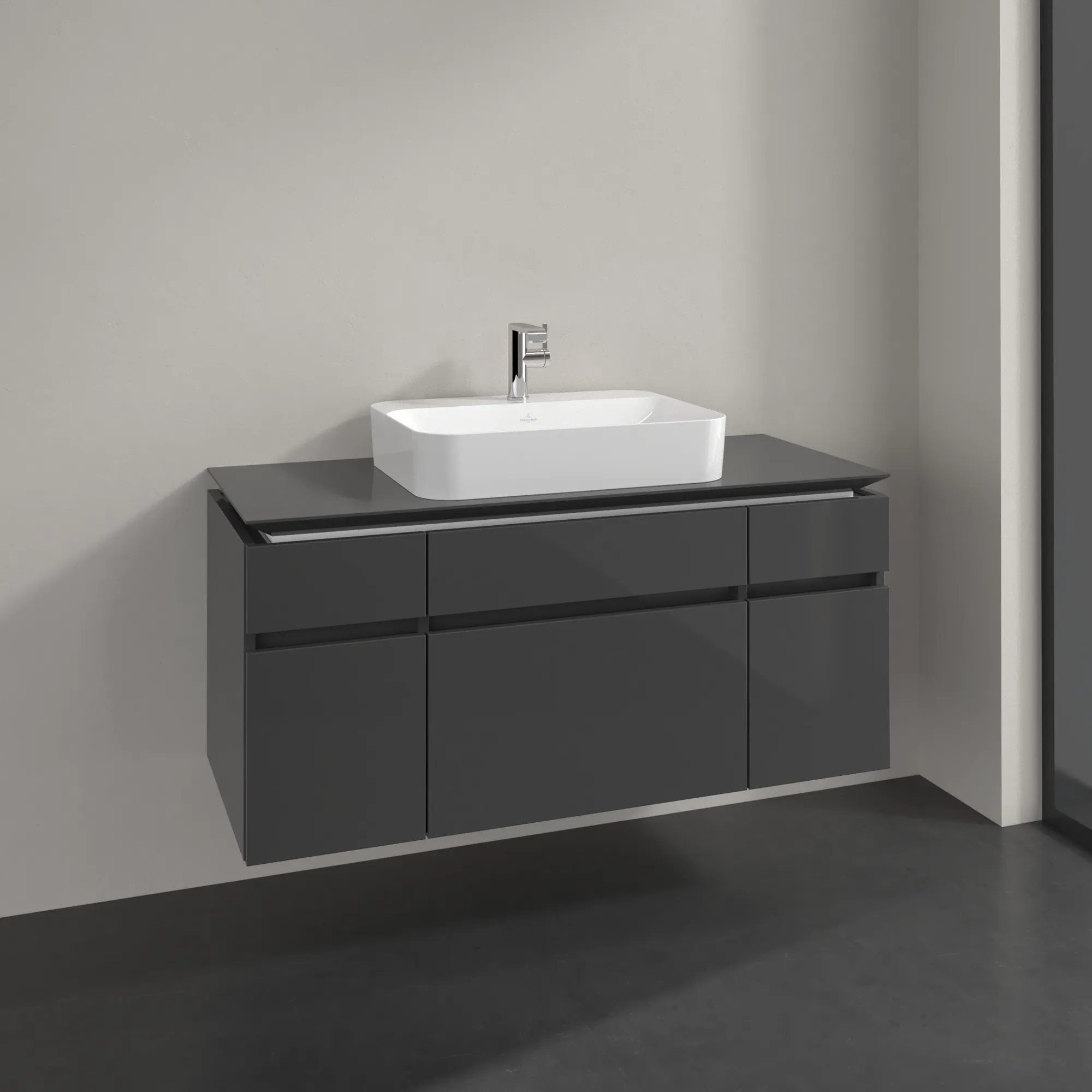 Villeroy & Boch Waschtischunterschrank „Legato“ für Schrankwaschtisch 120 × 55 × 50 cm