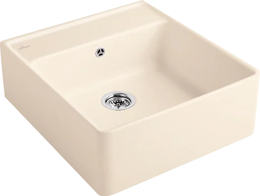 Villeroy & Boch Spülstein Einzelbecken 632062, 595x220x630 mm, Ivory CeramicPlus