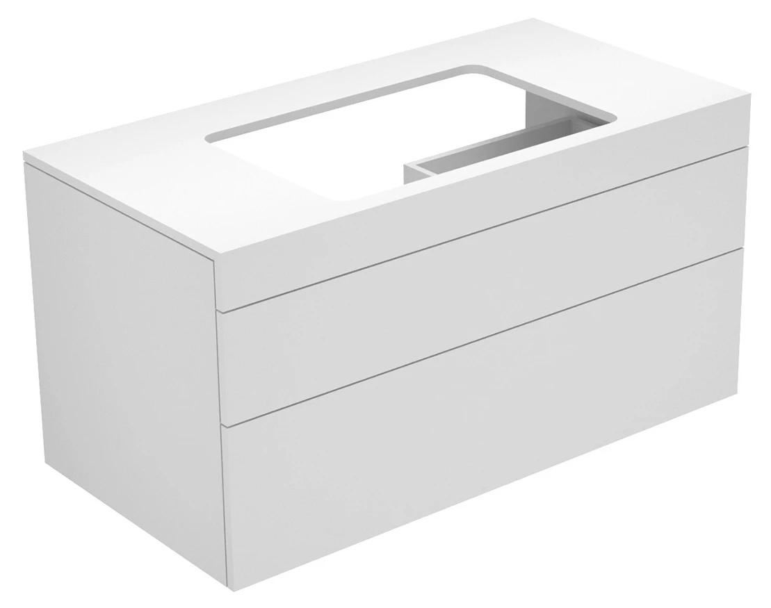 KEUCO Waschtischunterschrank „Edition 400“ Eiche Cashmere (Furnier), Eiche Cashmere (Furnier), Becken mittig, ohne Beleuchtung 1050 × 546 × 535 mm KEUCO Waschtischunterschrank „Edition 400“ Eiche Cashmere (Furnier), Eiche Cashmere (Furnier), Becken mittig, ohne Beleuchtung 1050 × 546 × 535 mm