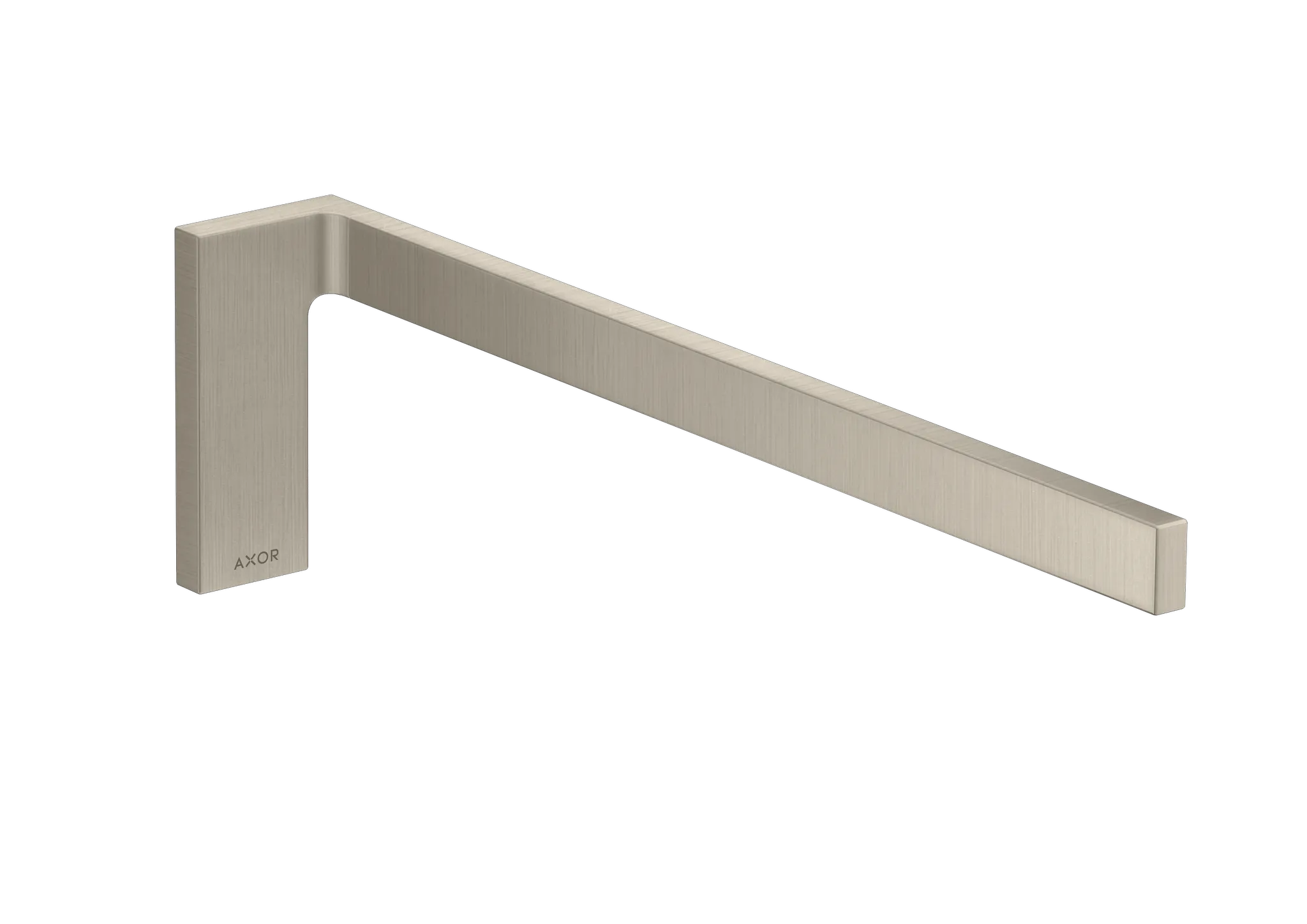 Hansgrohe AXOR Universal Rectangular Handtuchhalter, Brushed Nickel