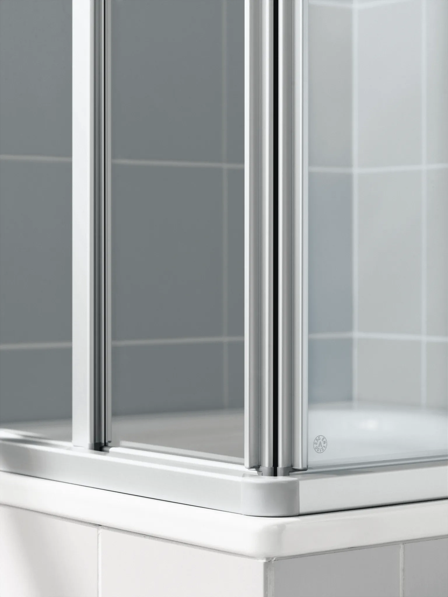Kermi Duschtür mit Schiebetüren Eckeinstieg 2-teilig (Gleittüren)-Halbteil für Nische und Ecke „IBIZA 2000“ 185 cm Glas Klar, Profile Weiß (RAL 9016), Anschlag links und rechts, Schiebetür zweiteilig Kermi Duschtür mit Schiebetüren Eckeinstieg 2-teilig (Gleittüren)-Halbteil für Nische und Ecke „IBIZA 2000“ 185 cm Glas Klar, Profile Weiß (RAL 9016), Anschlag links und rechts, Schiebetür zweiteilig
