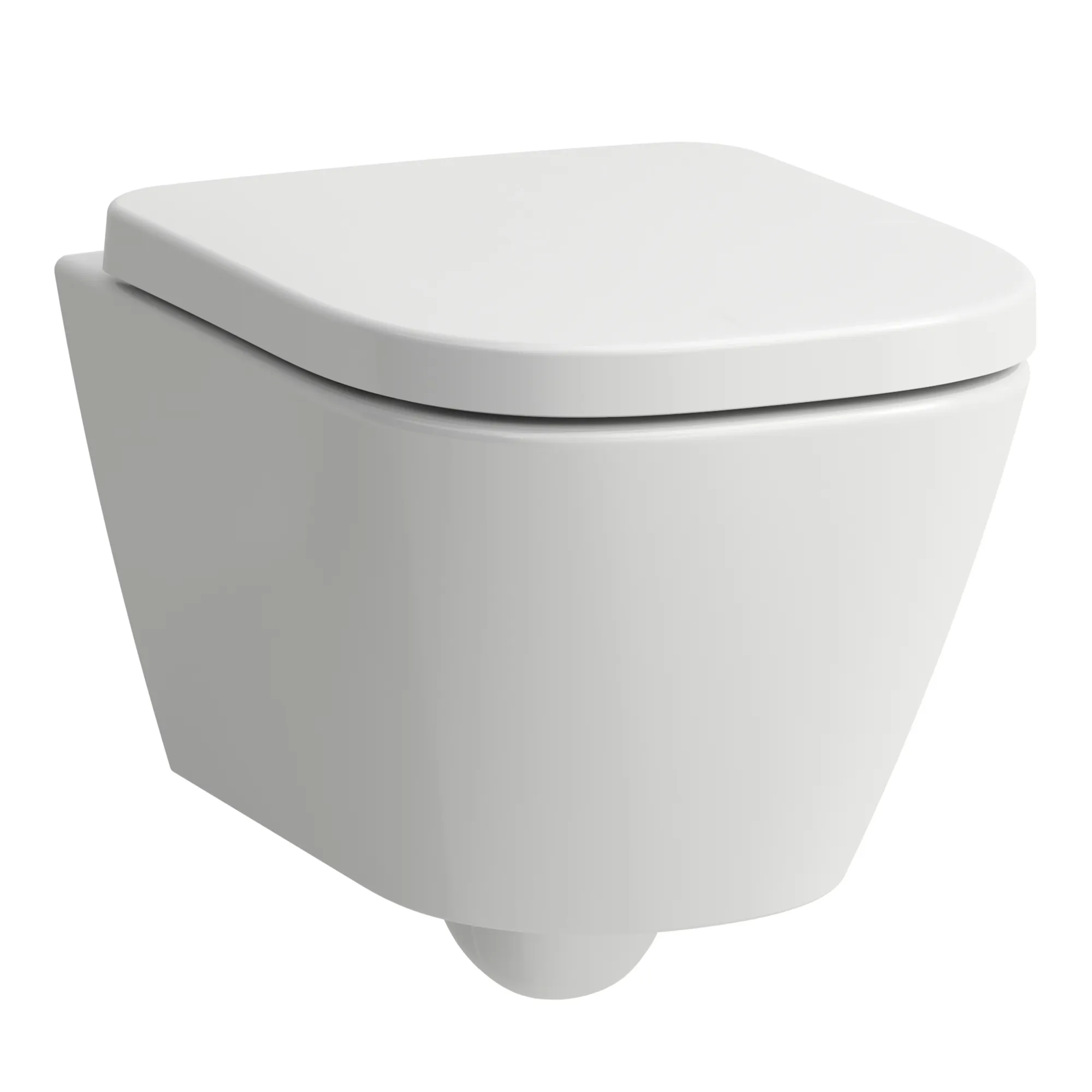 Laufen Wand-Tiefspül-WC Silent Flush „Meda“ 360 × 355 × 490 mm in Weiß, ohne Spülrand Laufen Wand-Tiefspül-WC Silent Flush „Meda“ 360 × 355 × 490 mm in Weiß, ohne Spülrand