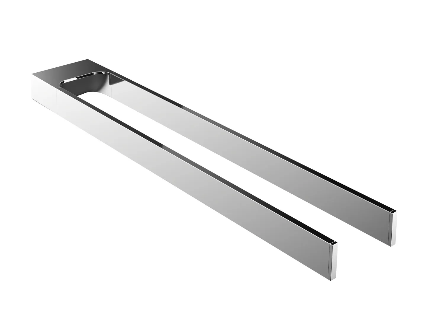 art Handtuchhalter starr 2-armig, 450 mm, chrom art Handtuchhalter starr 2-armig, 450 mm, chrom