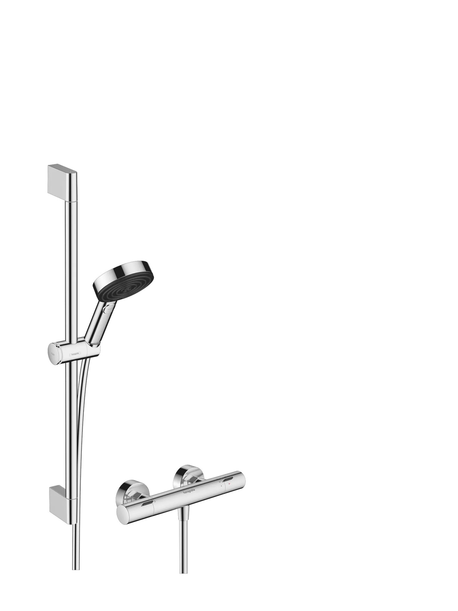 Hansgrohe Pulsify Select S 105 3jet Relaxation EcoSmart mit Ecostat Fine, chrom Hansgrohe Pulsify Select S 105 3jet Relaxation EcoSmart mit Ecostat Fine, chrom