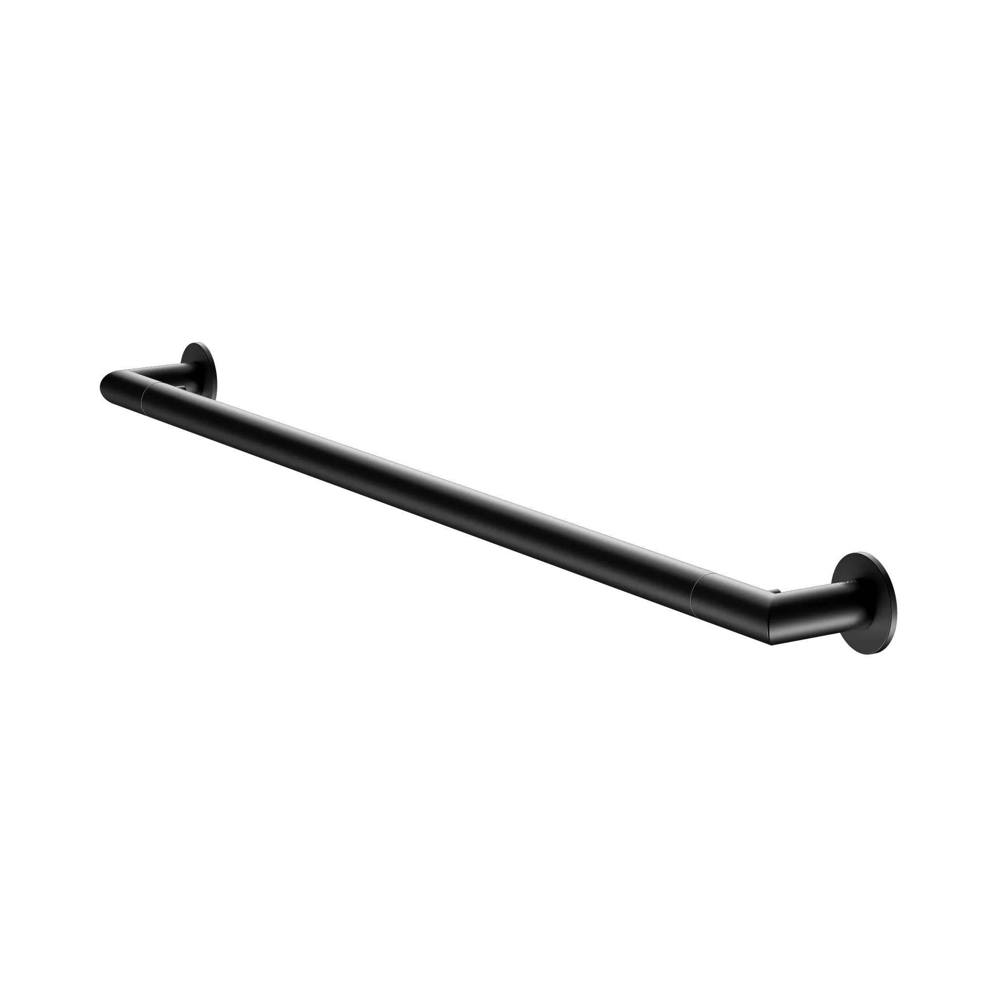 REVA 12801370800 Badetuchhalter mit integriertem Haken 800 mm schwarz