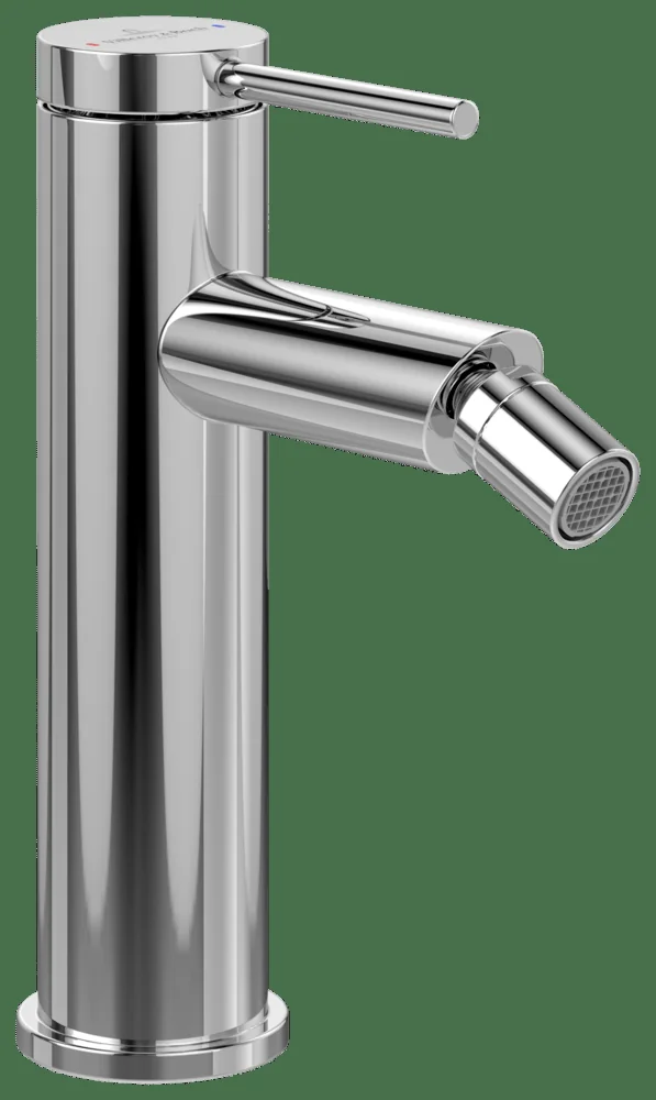 Villeroy & Boch Loop & Friends Einhebel-Bidetarmatur TVB106201153, 38 x 166 x 124 mm, Chrom