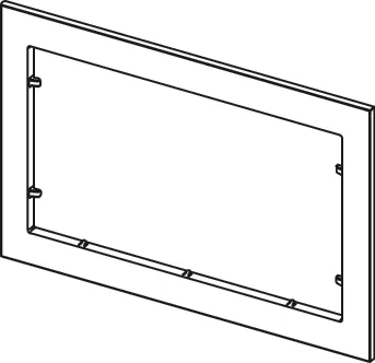 -Distanzrahmen weiß -Distanzrahmen weiß