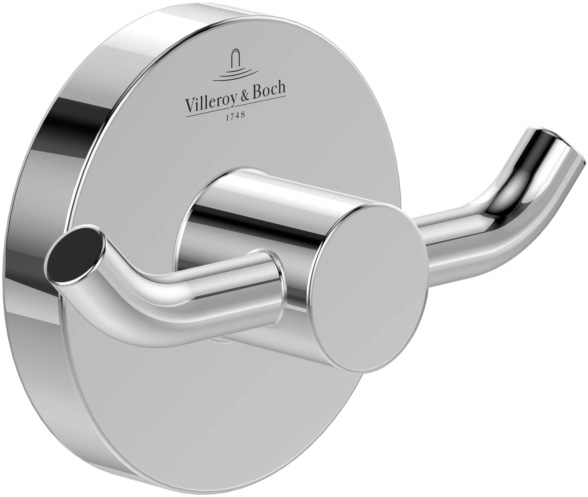 Villeroy & Boch Handtuchhaken „Elements-Tender“ in chrom, Befestigung verdeckt