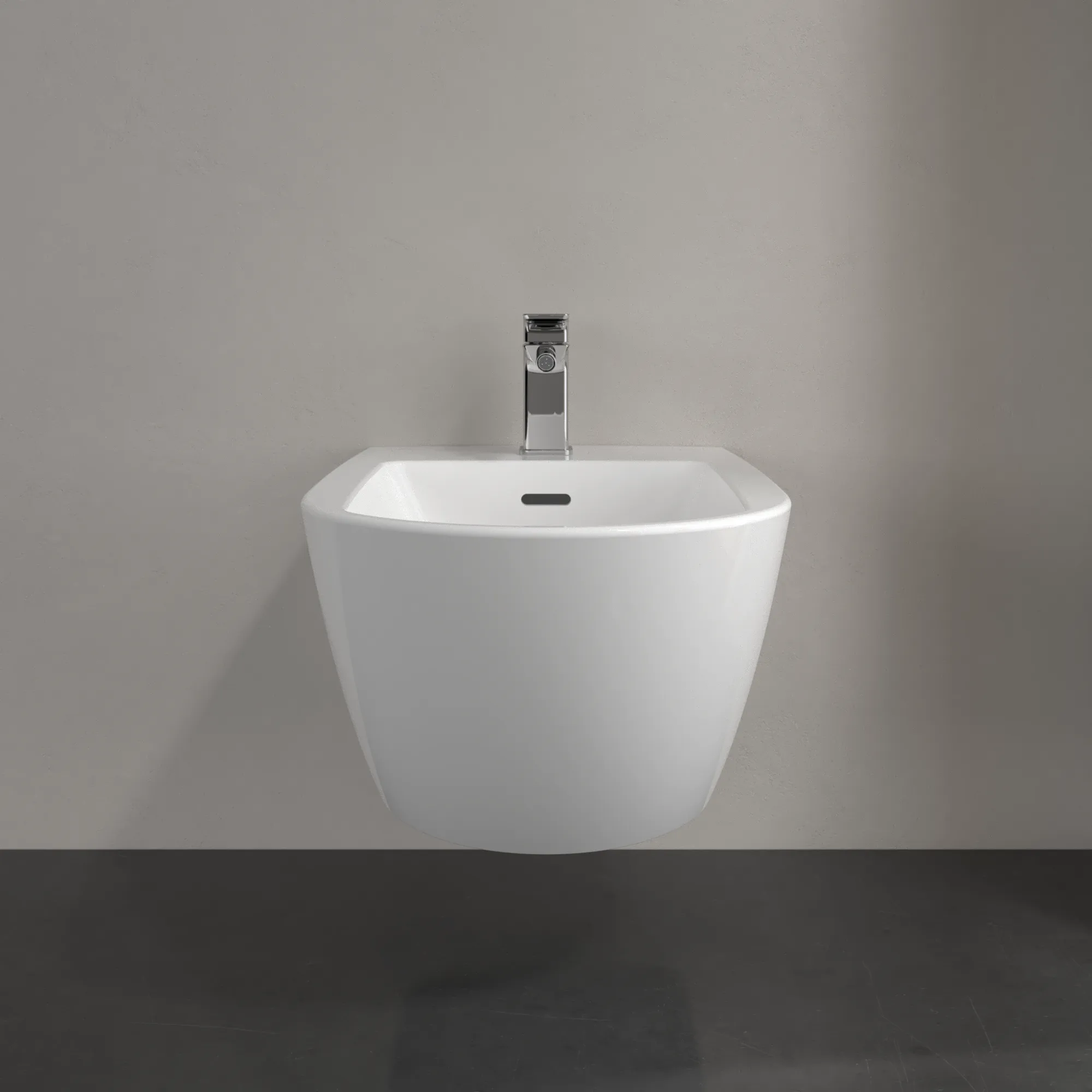 Villeroy & Boch Bidet „Antao“, Befestigung verdeckt 375 × 560 × 270 mm in Weiß Alpin Villeroy & Boch Bidet „Antao“, Befestigung verdeckt 375 × 560 × 270 mm in Weiß Alpin