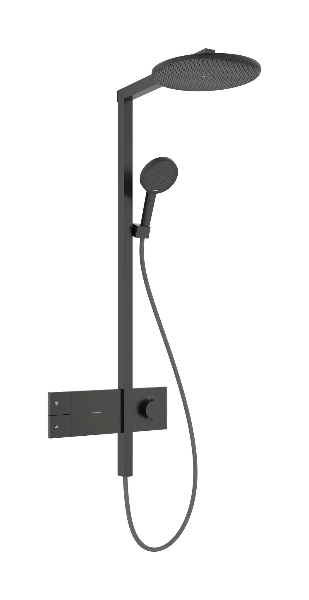 Hansgrohe Raindance Alive S Showerpipe 300 1jet EcoSmart mit ShowerSelect Comfort, Brushed Black Chrome Hansgrohe Raindance Alive S Showerpipe 300 1jet EcoSmart mit ShowerSelect Comfort, Brushed Black Chrome