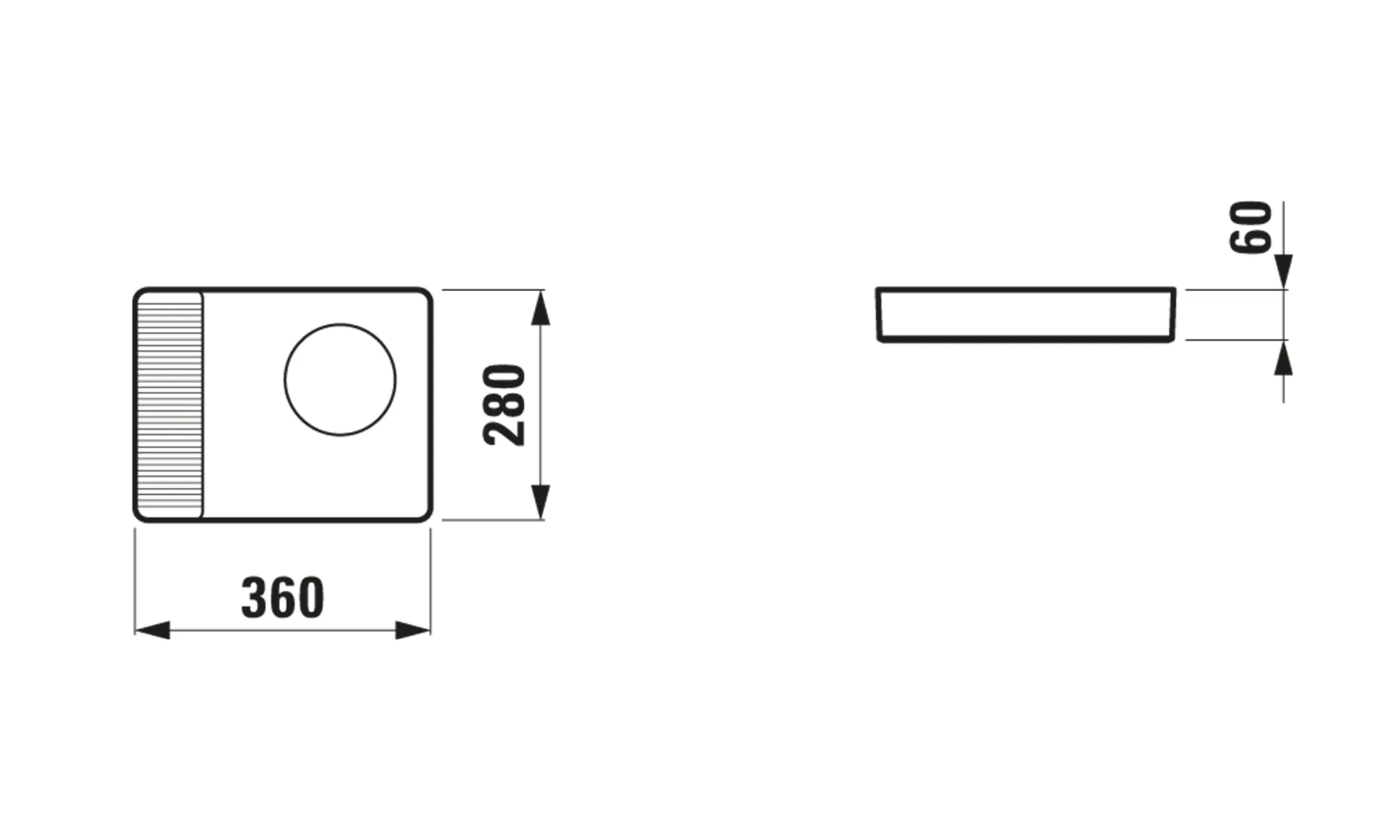 Laufen Ablage „VAL“ Laufen Ablage „VAL“