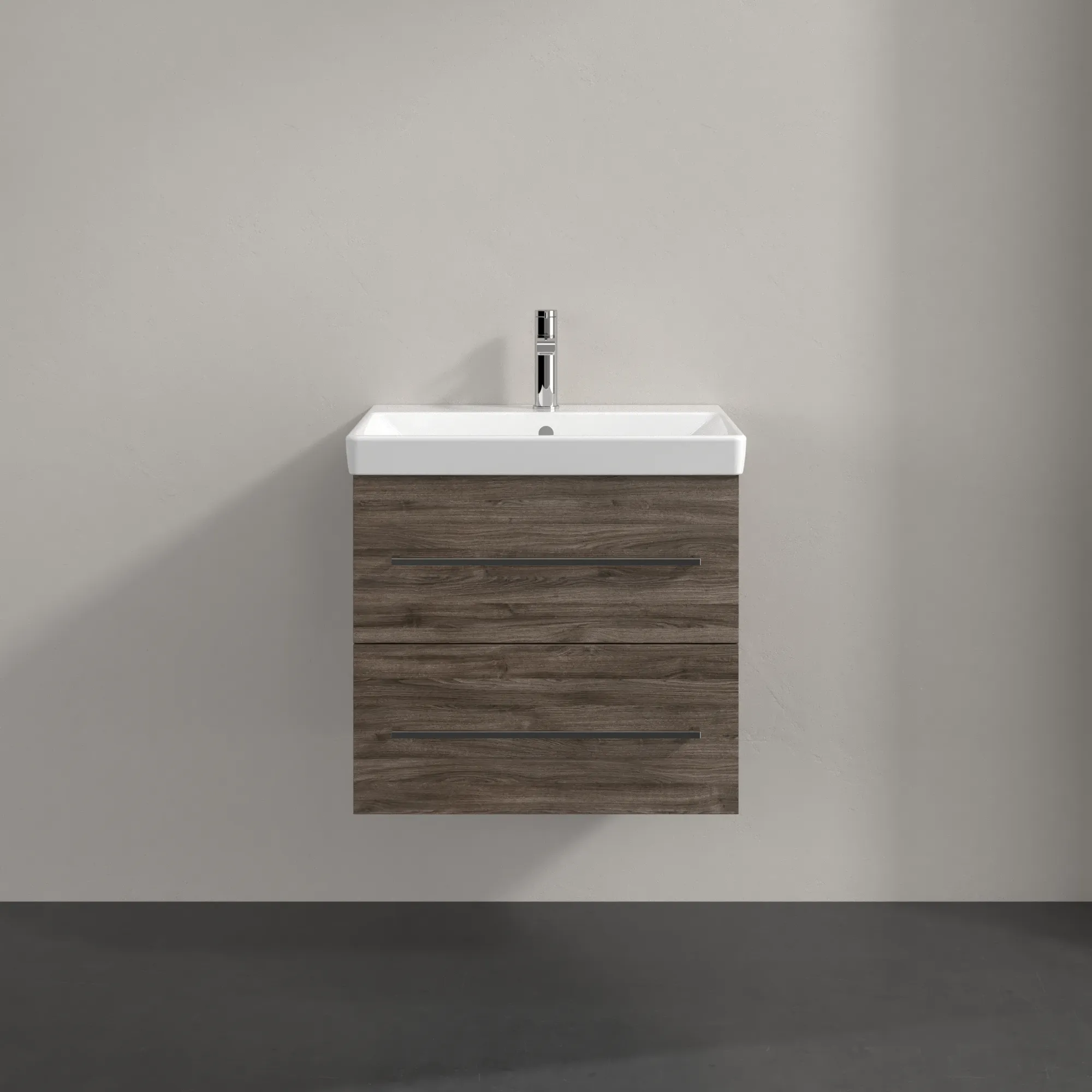 Villeroy & Boch Waschtischunterschrank „Avento“ für Schrankwaschtisch 580 × 514 × 452 mm Stone Oak, Soft Closing Villeroy & Boch Waschtischunterschrank „Avento“ für Schrankwaschtisch 580 × 514 × 452 mm Stone Oak, Soft Closing