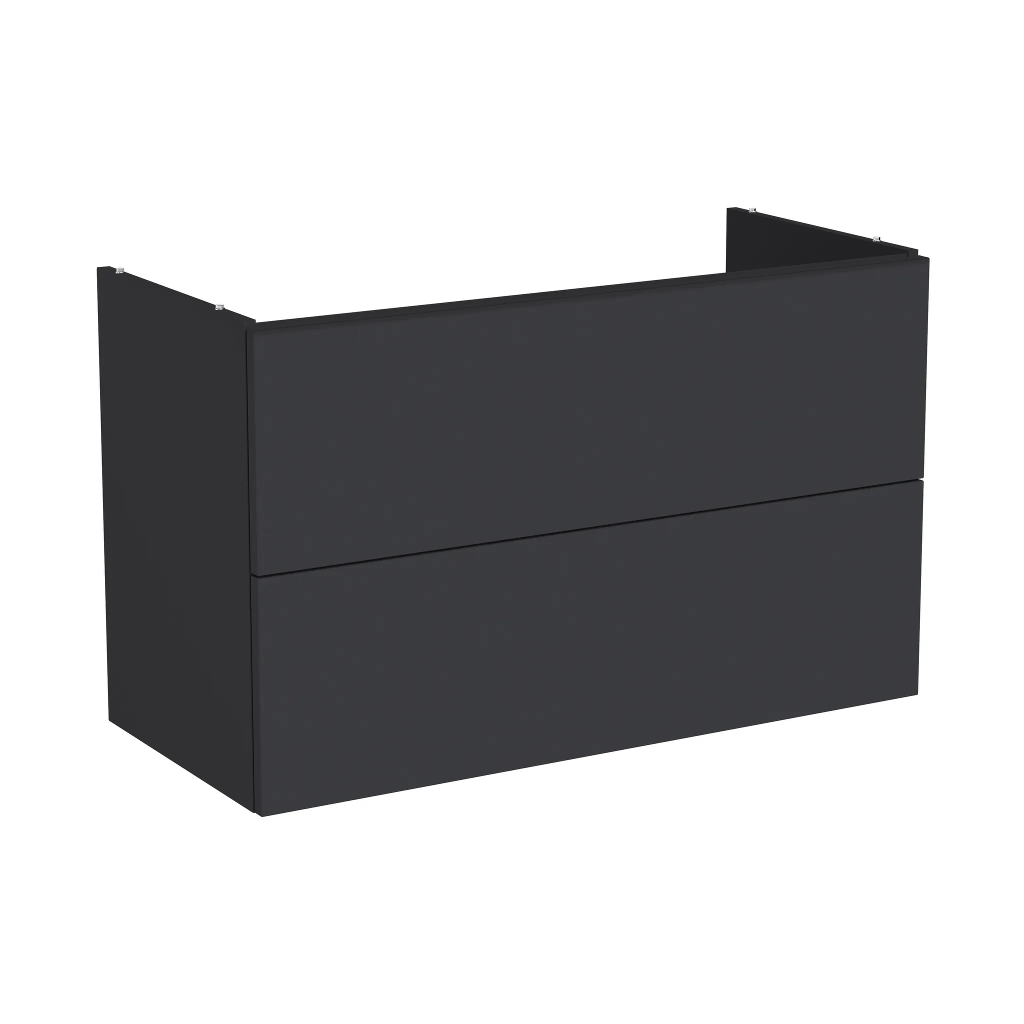 VitrA New Metropole Pure Waschtischunterschrank, 98 x 45 x 60 cm, Graphit Matt