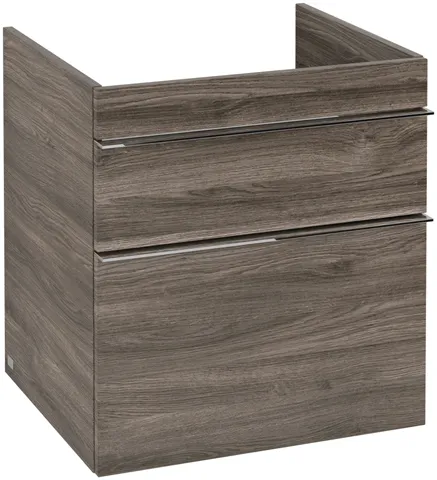 Villeroy & Boch Waschtischunterschrank „Venticello“ für Schrankwaschtisch 553 × 590 × 502 mm Stone Oak, für Becken mittig