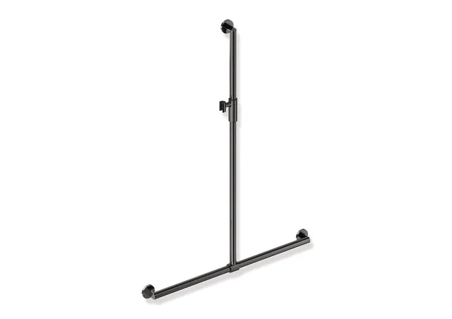 Duschhandlauf mit verschiebbarer Brausehalterstange, Edelstahl, PVD, mit magnetischem Brausehalter, senkrechte Länge 1250 mm, waagerechte Länge 914 mm, D: 32 mm, in Farbe CK (messing glänzend) Duschhandlauf mit verschiebbarer Brausehalterstange, Edelstahl, PVD, mit magnetischem Brausehalter, senkrechte Länge 1250 mm, waagerechte Länge 914 mm, D: 32 mm, in Farbe CK (messing glänzend)