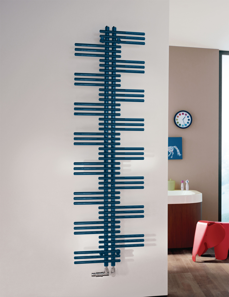 Zehnder Yucca elektrisch YSE-130-080/GD 1365x95x800, RAL 9016