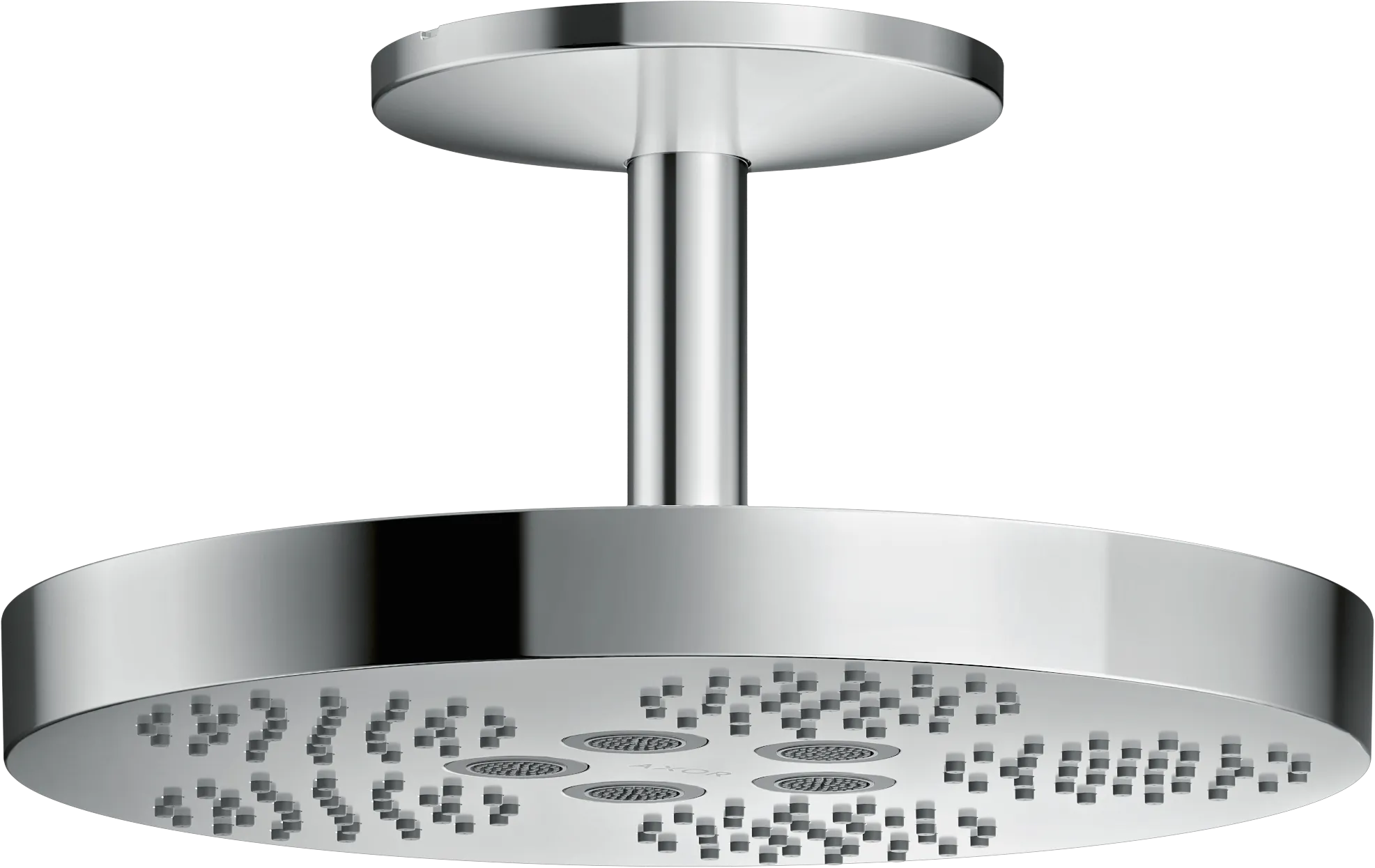 Hansgrohe AXOR One Kopfbrause 280 1jet mit Deckenanschluss, Chrom Hansgrohe AXOR One Kopfbrause 280 1jet mit Deckenanschluss, Chrom