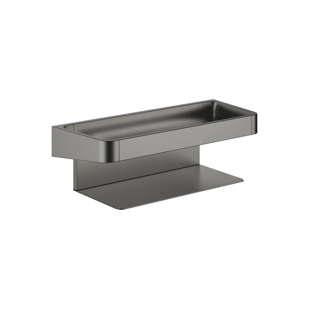 Dornbracht Ablage SERIENSPEZIFISCH Dark Platinum gebürstet – Breite 303 mm, Ausladung 122 mm Dornbracht Ablage SERIENSPEZIFISCH Dark Platinum gebürstet – Breite 303 mm, Ausladung 122 mm