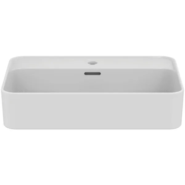 Waschbecken „StradaII“ 60 × 40 × 17,5 cm, Hahnlochposition mittig Waschbecken „StradaII“ 60 × 40 × 17,5 cm, Hahnlochposition mittig