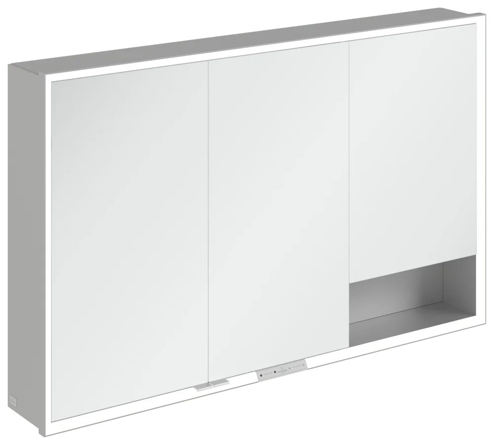 Villeroy & Boch Aufputz-Spiegelschrank My View+ 00, 1200x750x168 mm, mit Beleuchtung und Absenkautomatik Villeroy & Boch Aufputz-Spiegelschrank My View+ 00, 1200x750x168 mm, mit Beleuchtung und Absenkautomatik