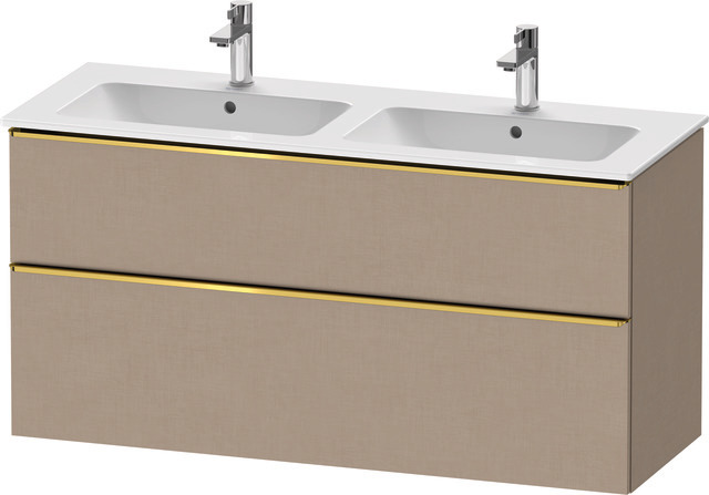 Duravit Waschtischunterschrank wandhängend „D-Neo“ 128 × 62,5 × 46,2 cm