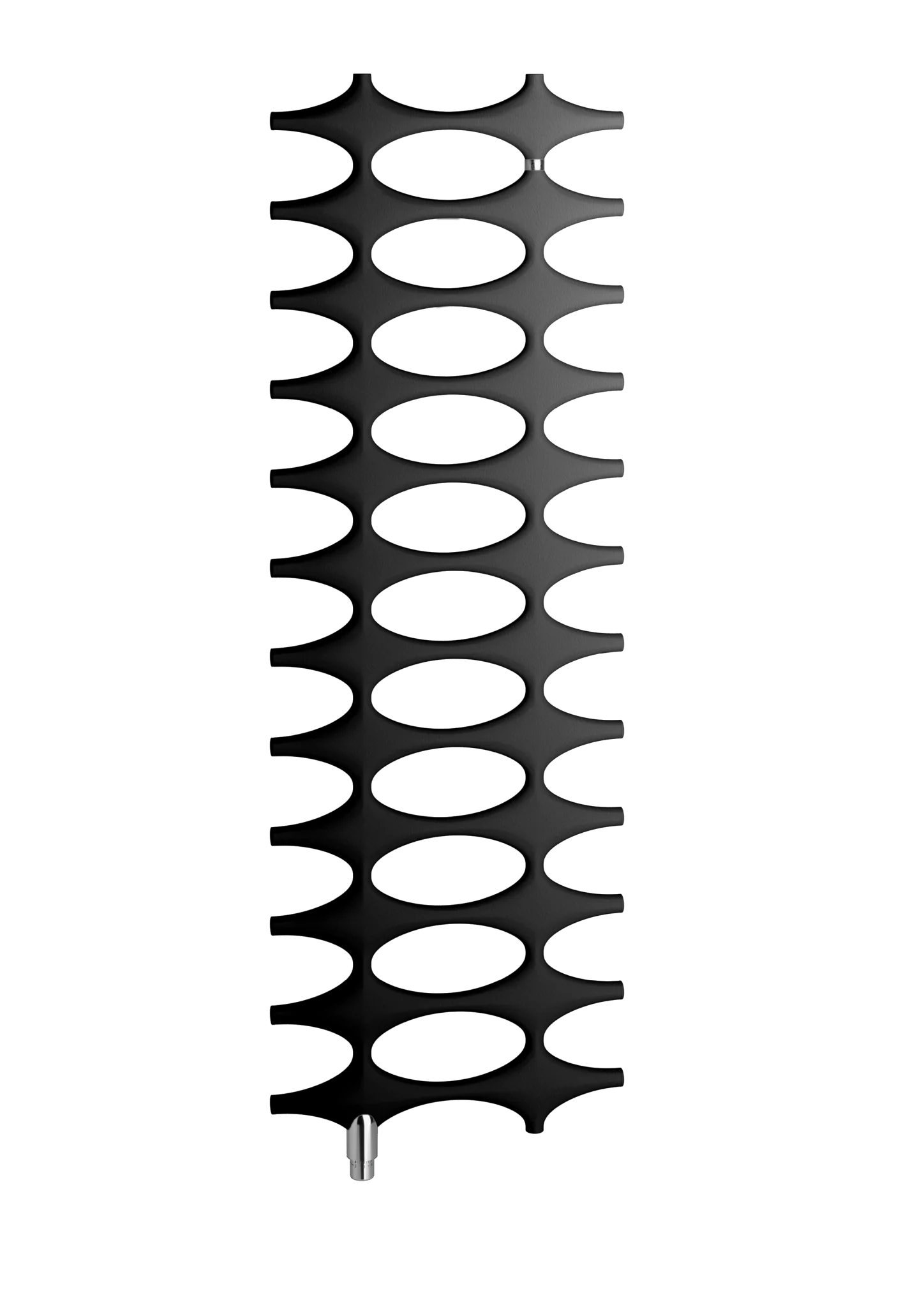 Kermi Design-Heizkörper „Ideos®-V“ 50,8 × 75,8 cm in Schwarz Soft (RAL 9005, matt) Kermi Design-Heizkörper „Ideos®-V“ 50,8 × 75,8 cm in Schwarz Soft (RAL 9005, matt)