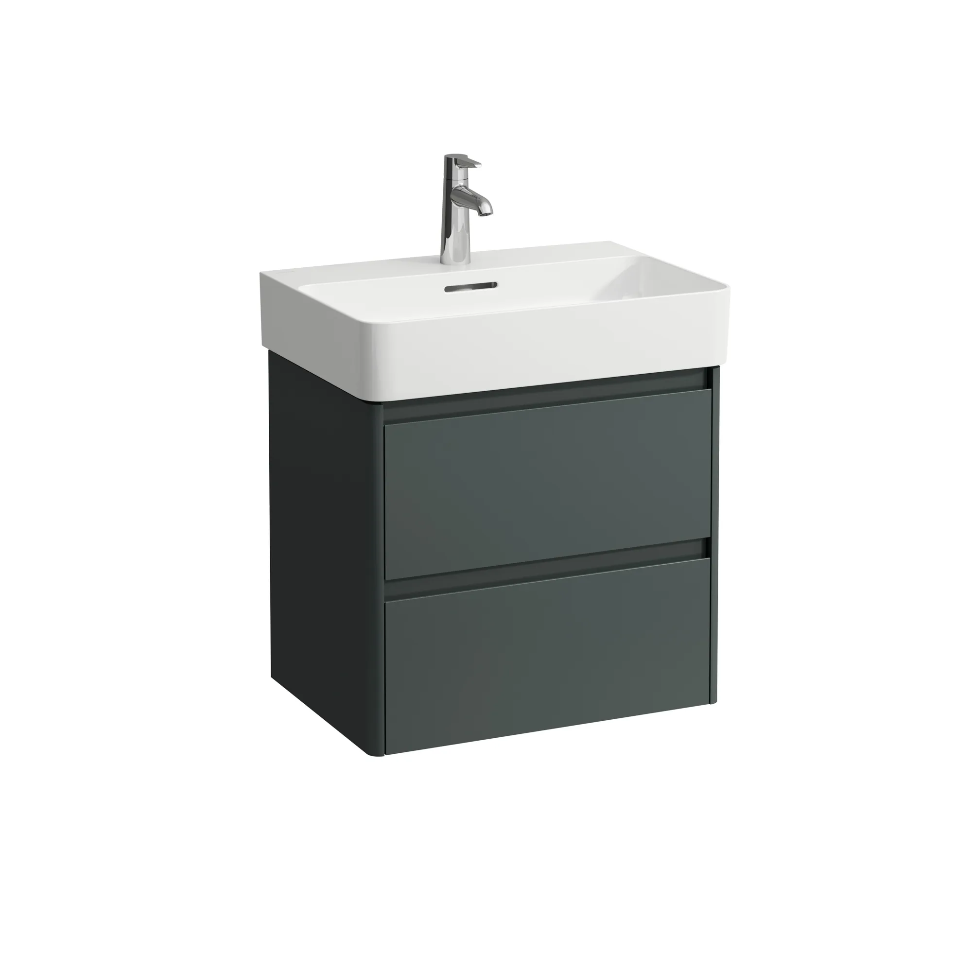 Laufen Waschtischunterschrank „Base 2.0“ 570 × 515 × 400 mm Verkehrsgrau
