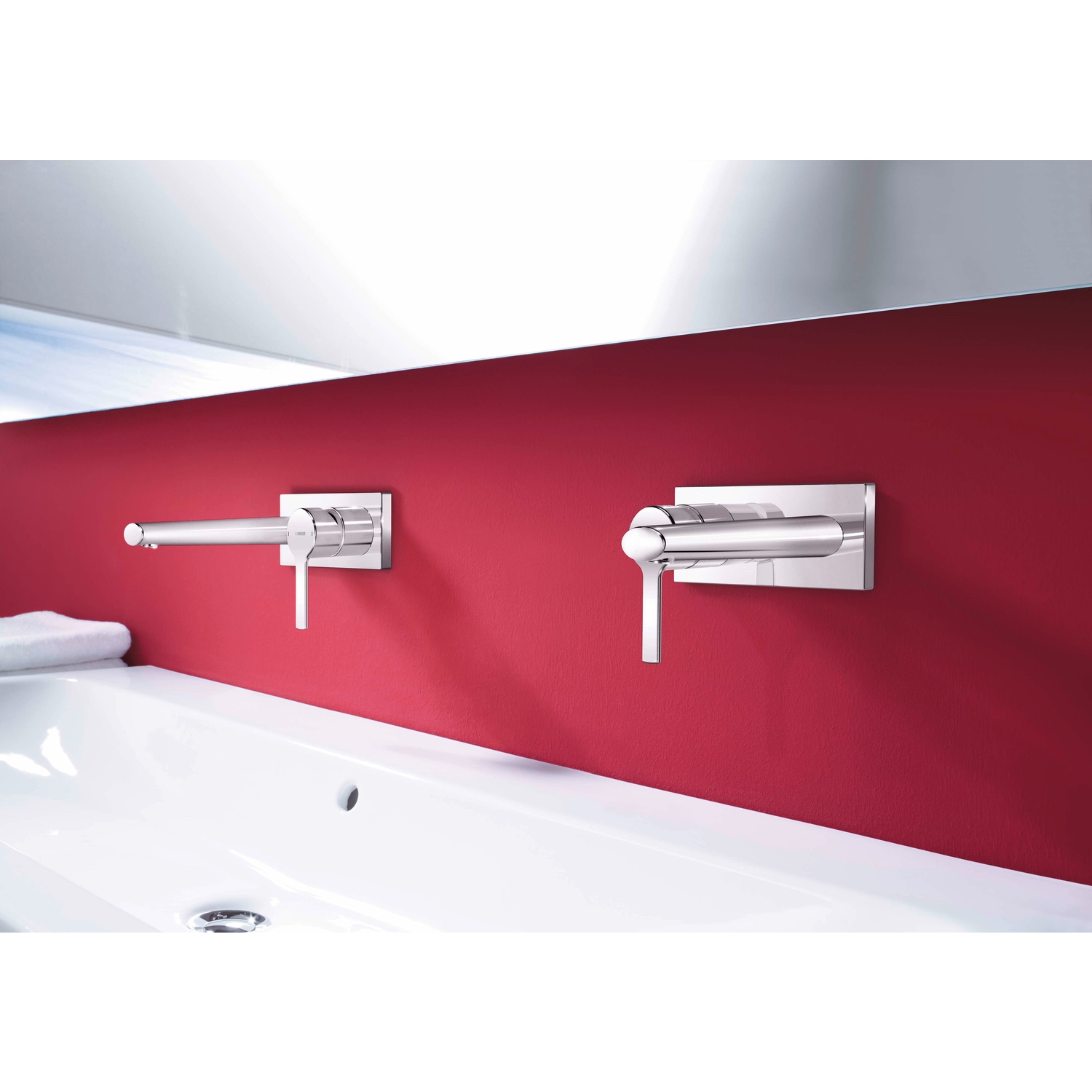 Einhebelmischer Fertigmontageset für Waschtischbatterie RONDA 4488 Rosette eckig Ausladung 186 mm DN 15 Chrom Einhebelmischer Fertigmontageset für Waschtischbatterie RONDA 4488 Rosette eckig Ausladung 186 mm DN 15 Chrom